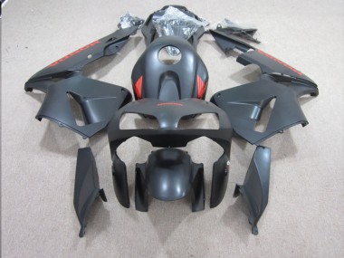 Negro Rojo Kit Completo Carenado Moto Honda CBR 600 RR 2003-2004