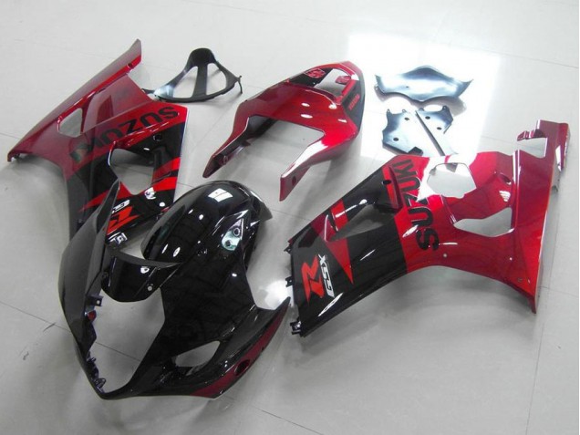 Negro Rojo Kits Carenado Moto Suzuki GSXR 1000 K3 2003-2004 Negro Rojo Kits Carenado Moto Suzuki GSXR 1000 K3 2003-2004