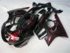 Negro Rojo Llama ABS Moto Plástico Honda CBR 600 F3 1995-1998