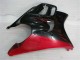 Negro Rojo Llama ABS Moto Plástico Honda CBR 600 F3 1995-1998