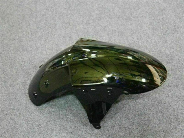 Negro Rojo Llama Kit Carenado Moto Kawasaki ZX6R 2007-2008