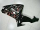Negro Rojo Llama Kits Completo Carenado Moto Kawasaki ZX10R 2006-2007