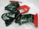 Negro Rojo Ninja Carenado Moto Kawasaki EX250 2008-2012