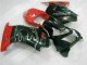 Negro Rojo Ninja Carenado Moto Kawasaki EX250 2008-2012