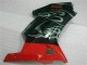 Negro Rojo Ninja Carenado Moto Kawasaki EX250 2008-2012