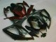 Negro Rojo Plástica Moto Suzuki GSXR 600 / 750 K6 2006-2007 Negro Rojo Plástica Moto Suzuki GSXR 600 / 750 K6 2006-2007