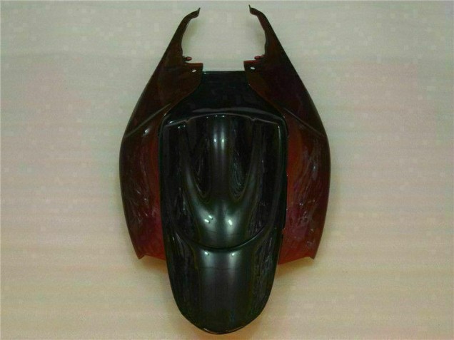 Negro Rojo Plástica Moto Suzuki GSXR 600 / 750 K6 2006-2007 Negro Rojo Plástica Moto Suzuki GSXR 600 / 750 K6 2006-2007