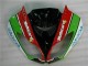Negro Rojo Verde Motocard Carenado Moto Kawasaki ZX6R 2009-2012