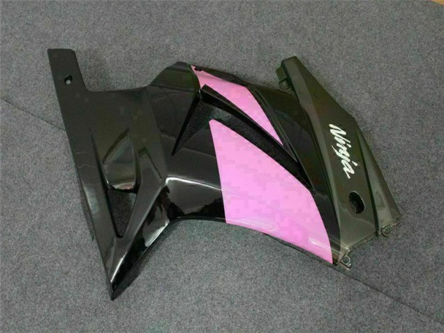 Negro Rosa Ninja Carenado Moto Kawasaki EX250 2008-2012