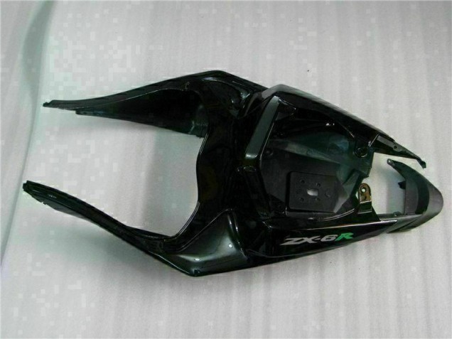 Negro Verde Carenado Moto & Plástico Kawasaki ZX6R 2009-2012 Negro Verde Carenado Moto & Plástico Kawasaki ZX6R 2009-2012