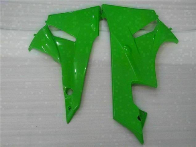 Negro Verde Carenado Moto & Plástico Kawasaki ZX6R 2009-2012 Negro Verde Carenado Moto & Plástico Kawasaki ZX6R 2009-2012
