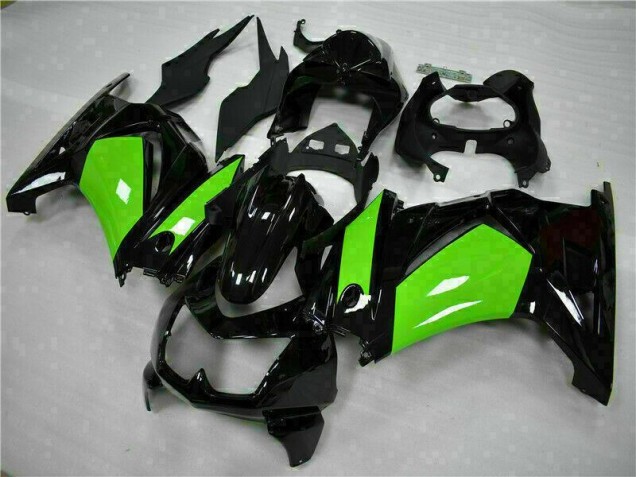 Negro Verde Carrocería Motocicletas Kawasaki EX250 2008-2012 Negro Verde Carrocería Motocicletas Kawasaki EX250 2008-2012