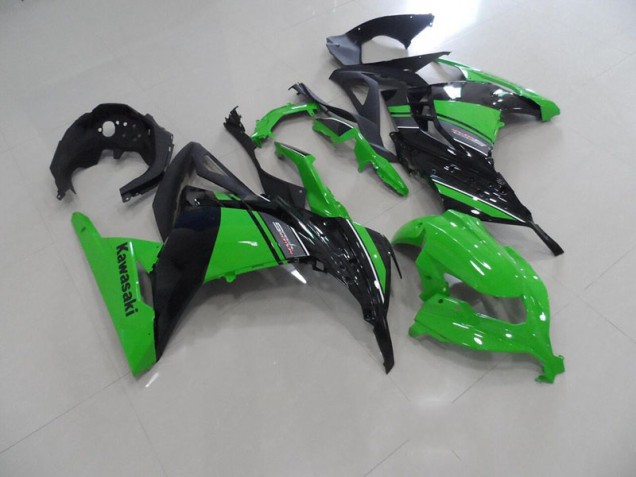 Negro Verde Carrocería Motocicletas Kawasaki ZX 300R 2013-2016 Negro Verde Carrocería Motocicletas Kawasaki ZX 300R 2013-2016