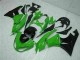 Negro Verde Kit Carenado Inyección Kawasaki ZX6R 2009-2012 Negro Verde Kit Carenado Inyección Kawasaki ZX6R 2009-2012