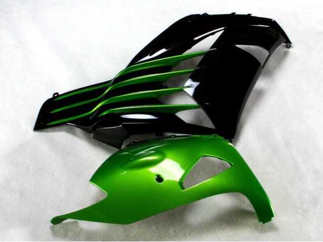 Negro Verde Kit Carenado Moto Kawasaki ZX14R ZZR 1400 2012-2021 Negro Verde Kit Carenado Moto Kawasaki ZX14R ZZR 1400 2012-2021