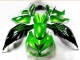 Negro Verde Kit Carenado Moto Kawasaki ZX14R ZZR 1400 2012-2021 Negro Verde Kit Carenado Moto Kawasaki ZX14R ZZR 1400 2012-2021