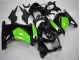 Negro Verde Kit Completo Carenado Moto Kawasaki EX250 2008-2012 Negro Verde Kit Completo Carenado Moto Kawasaki EX250 2008-2012