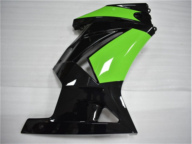 Negro Verde Kit Completo Carenado Moto Kawasaki EX250 2008-2012 Negro Verde Kit Completo Carenado Moto Kawasaki EX250 2008-2012