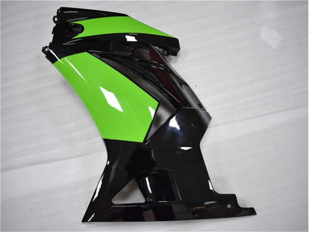 Negro Verde Kit Completo Carenado Moto Kawasaki EX250 2008-2012 Negro Verde Kit Completo Carenado Moto Kawasaki EX250 2008-2012