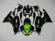Negro Verde Kits Carenado Moto Kawasaki ZX6R 2009-2012 Negro Verde Kits Carenado Moto Kawasaki ZX6R 2009-2012