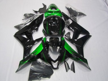 Negro Verde Kits Completo Carenado Moto Honda CBR 600 RR 2007-2008
