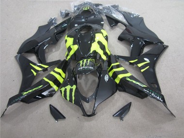 Negro Verde Monster Carrocería Motocicletas Honda CBR 1000 RR 2004-2005