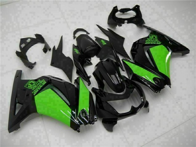 Negro Verde Ninja Carenado Moto Kawasaki EX250 2008-2012 Negro Verde Ninja Carenado Moto Kawasaki EX250 2008-2012