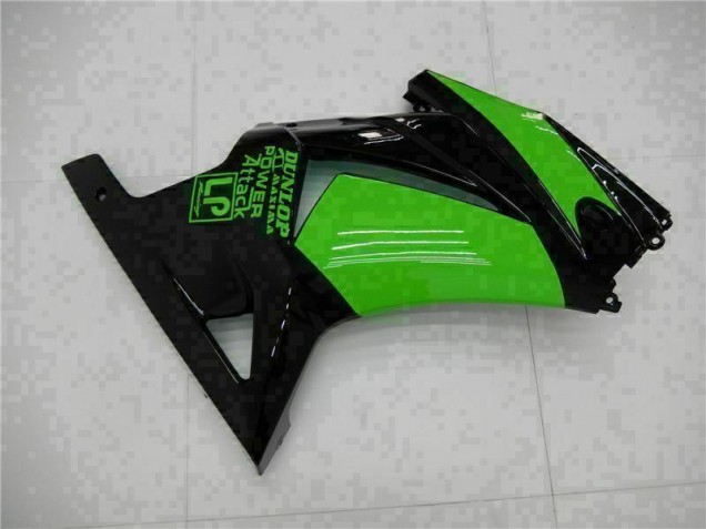 Negro Verde Ninja Carenado Moto Kawasaki EX250 2008-2012 Negro Verde Ninja Carenado Moto Kawasaki EX250 2008-2012