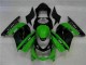 Negro Verde Plástico Moto Kawasaki EX250 2008-2012 Negro Verde Plástico Moto Kawasaki EX250 2008-2012