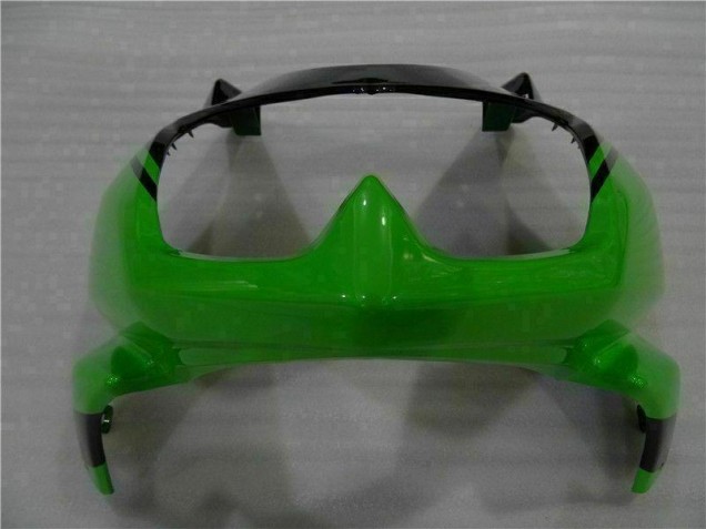 Negro Verde Plástico Moto Kawasaki EX250 2008-2012 Negro Verde Plástico Moto Kawasaki EX250 2008-2012
