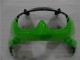 Negro Verde Plástico Moto Kawasaki EX250 2008-2012 Negro Verde Plástico Moto Kawasaki EX250 2008-2012