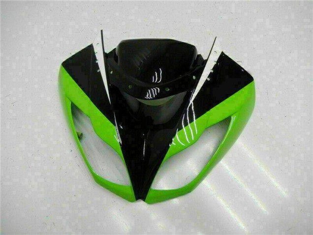 Negro Verde Roja Carenado Moto Kawasaki ZX6R 2009-2012