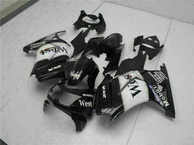 Negro West Carenado Moto Kawasaki EX250 2008-2012