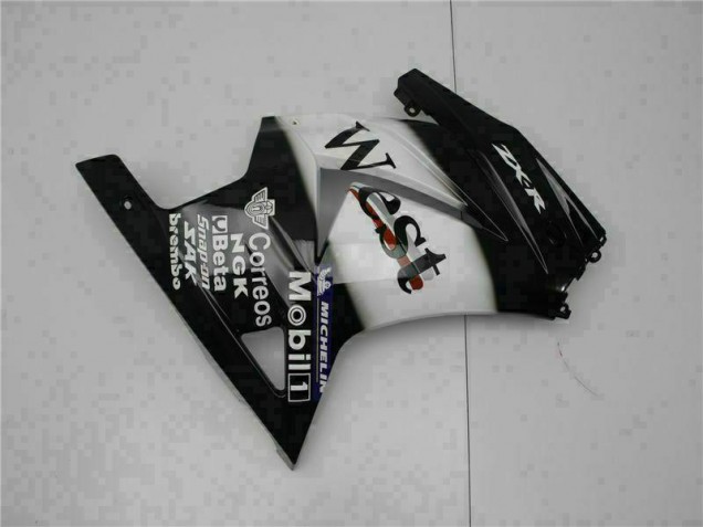 Negro West Carenado Moto Kawasaki EX250 2008-2012