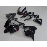 Negro con Gris Calcomanías Carenado Moto Kawasaki ZX9R 2000-2001