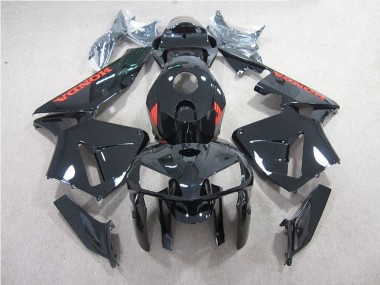 Negro con Rojo Carenado Moto Honda CBR 600 RR 2005-2006