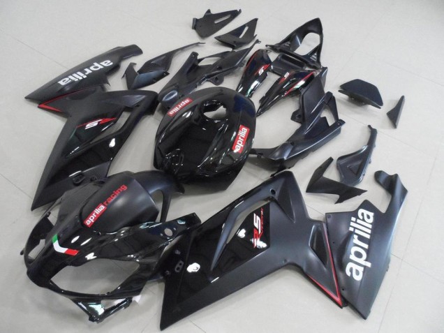Negro y Negro mate Carenado Moto Aprilia RS 125 2006-2011 Negro y Negro mate Carenado Moto Aprilia RS 125 2006-2011