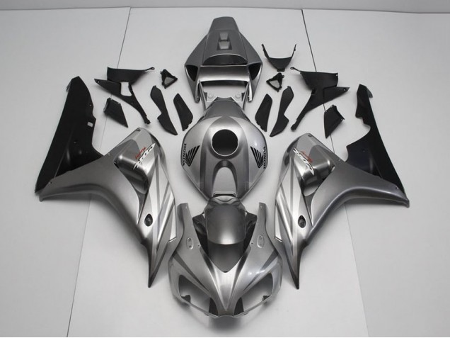 Negro y gris Carenado Moto Honda CBR 1000 RR 2006-2007 Negro y gris Carenado Moto Honda CBR 1000 RR 2006-2007