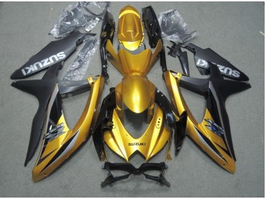 Oro Negro Carenado Moto Suzuki GSXR 600 K8 2008-2010
