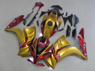 Oro & Oscuro Rojo Carenado Moto Honda CBR 1000 RR 2012-2016