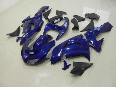 Oscuro Azul Carenado Moto Kawasaki ZX10R 2006-2007