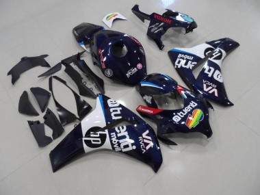 Oscuro Azul HP Carenado Moto Honda CBR 1000 RR 2008-2011