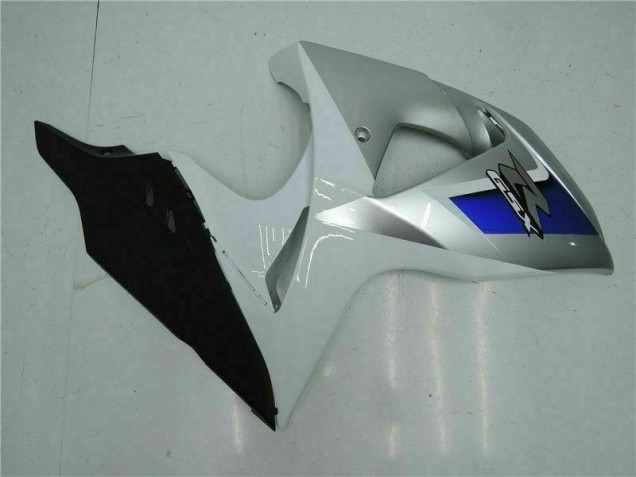 Plata Blanco Carenado Moto Suzuki GSXR 1000 K9 2009-2016 Plata Blanco Carenado Moto Suzuki GSXR 1000 K9 2009-2016