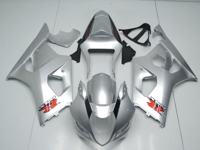 Plata Estilo OEM Carenado Moto Suzuki GSXR 1000 K3 2003-2004 Plata Estilo OEM Carenado Moto Suzuki GSXR 1000 K3 2003-2004