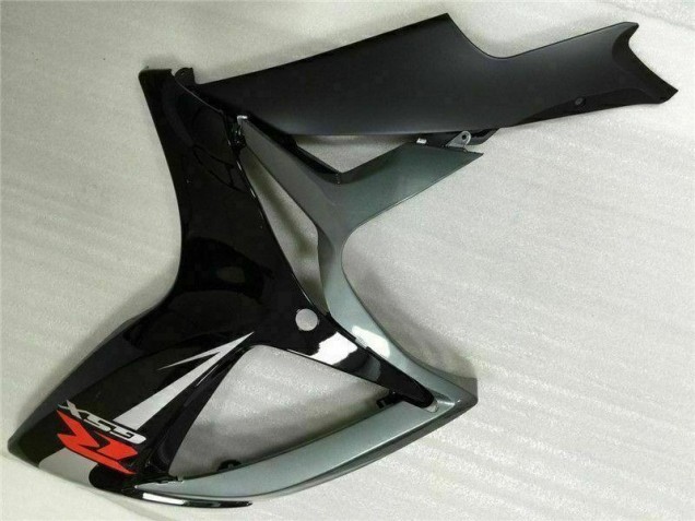 Plata Gris ABS Moto Plástico Suzuki GSXR 600 / 750 K6 2006-2007 Plata Gris ABS Moto Plástico Suzuki GSXR 600 / 750 K6 2006-2007