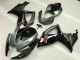 Plata Gris ABS Moto Plástico Suzuki GSXR 600 / 750 K6 2006-2007 Plata Gris ABS Moto Plástico Suzuki GSXR 600 / 750 K6 2006-2007