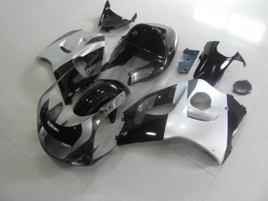 Plata Gris Sin Calcomanías Carenado Moto Suzuki GSXR 600 1996-2000