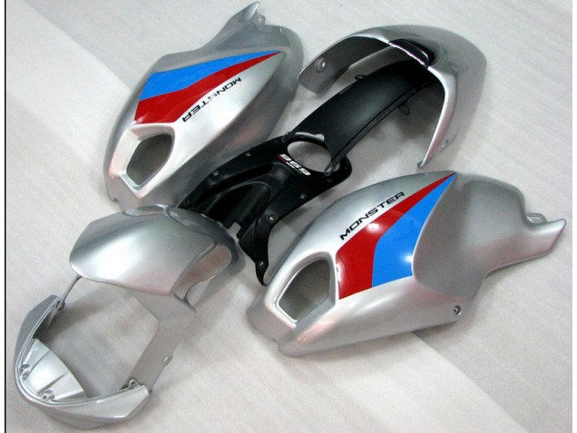 Plata Monster Carenado Moto Ducati Monster 696 2008-2012 Plata Monster Carenado Moto Ducati Monster 696 2008-2012