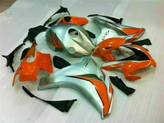 Plata Naranja Carenado Moto Honda CBR 1000 RR 2008-2011 Plata Naranja Carenado Moto Honda CBR 1000 RR 2008-2011