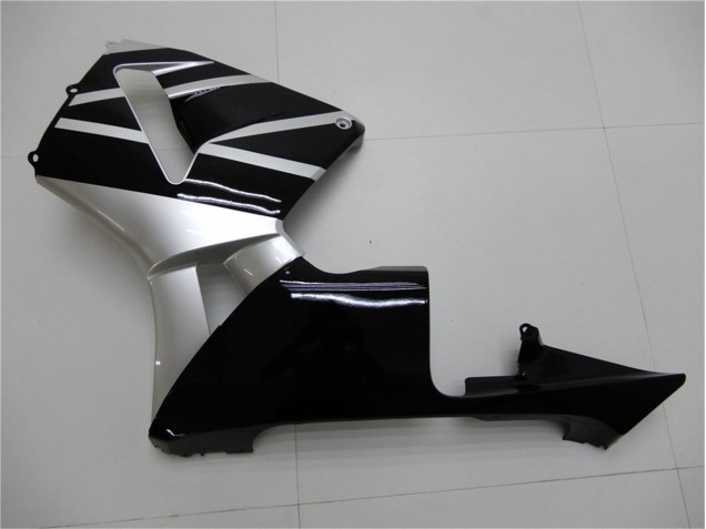 Plata Negro Carenado Moto Honda CBR 600 RR 2005-2006 Plata Negro Carenado Moto Honda CBR 600 RR 2005-2006